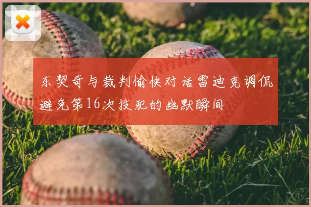 东契奇与裁判愉快对话雷迪克调侃避免第16次技犯的幽默瞬间