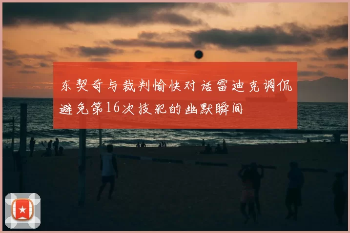 东契奇与裁判愉快对话雷迪克调侃避免第16次技犯的幽默瞬间