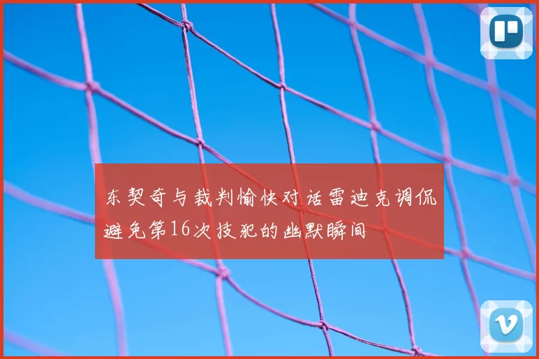 东契奇与裁判愉快对话雷迪克调侃避免第16次技犯的幽默瞬间